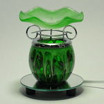 Multi - Colored Crystal Glass Oil Warmer